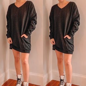 Oversized Sweatshirt Dress